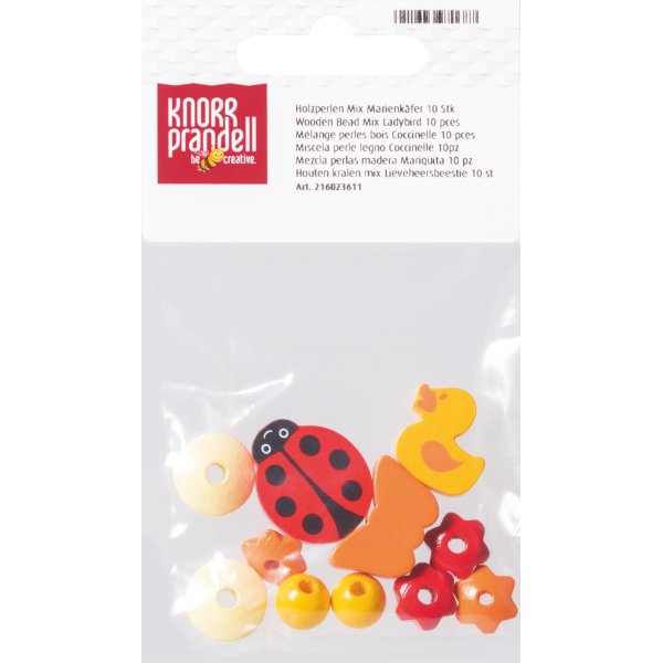 Tr�p�rlor blandade nyckelpigor 11-pack