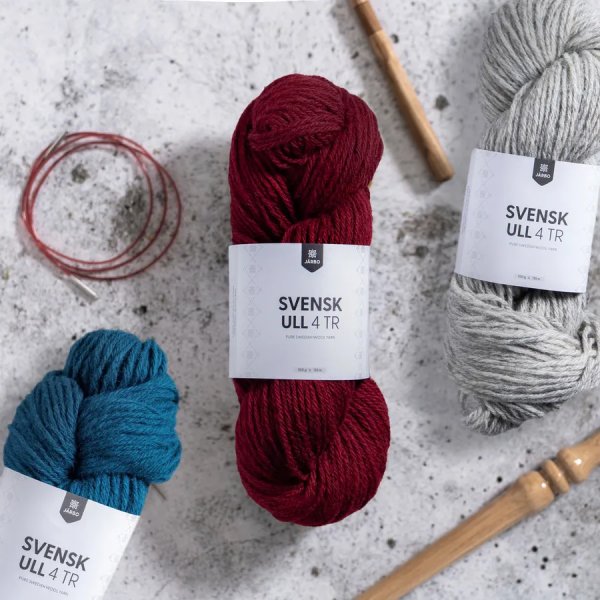 J�rbo Svensk Ull 4tr - 100g