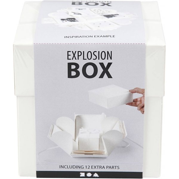 Exploding Box - råvit Exploding Box - råvit
