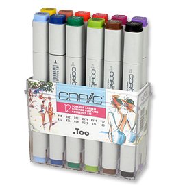 Copic Marker set - 12 pennor - Höstfärger