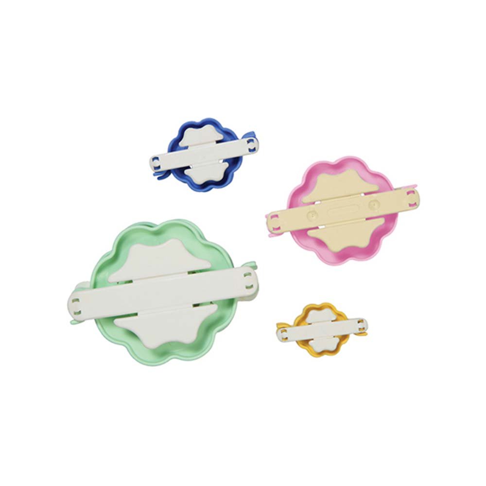 Pom-Pom Skabeloner Nirvana 6,5 & 8,5 cm - Øvrige Strikningstilbehør, Strikketilbehør, Strikning, Strikke, hækle, knytte og væve
