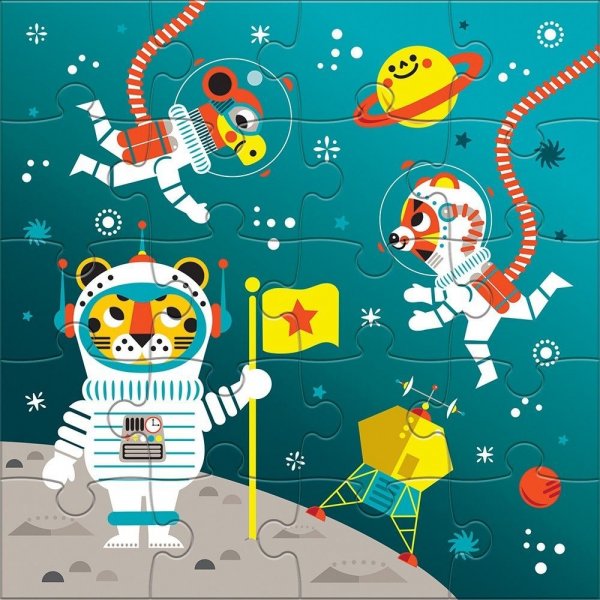 Magnetisk puslespill - Rommet Magnetisk puslespill - Rommet