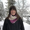 Kundbild Llama silk 50g - Naturvit: Min fina sjal i Llama Silk!
