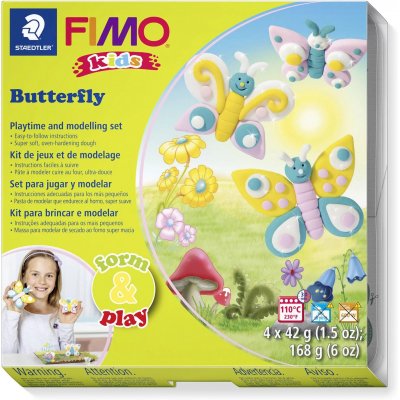 Modellerst Fimo Kids Form & Play - Sommerfugl