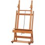Atelj�staffli Mabef M/02 - med dubbel dukh�llare, oljad bok