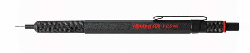 Kuglepen Rotring 600 - Sort 0,5mm - Stiftpenne, Penne, Penne, kridt & tusch