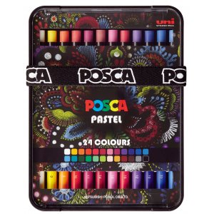 Posca KPA-100 - Pastell - 24 st