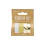 Washitape - 4-pack - Guld/Silver Washitape - 4-pack - Guld/Silver