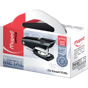 H�ftapparat - Maped - Essentials Metall Mini 24/6-26/6