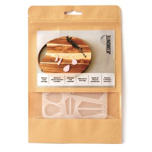 Silikonform för örhängen 15 x 12 x 0,5 cm, 2-pack Silikonform för örhängen 15 x 12 x 0,5 cm, 2-pack