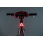 Baklampa cykel LED triangelform 7 lägen USB Baklampa cykel LED triangelform 7 lägen USB