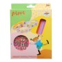Armbandset Pippi L�ngstrump - 3 armband med 18 berlocker