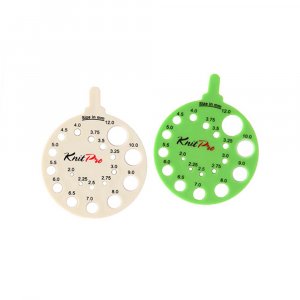 Runt Stickm�tt - Lime