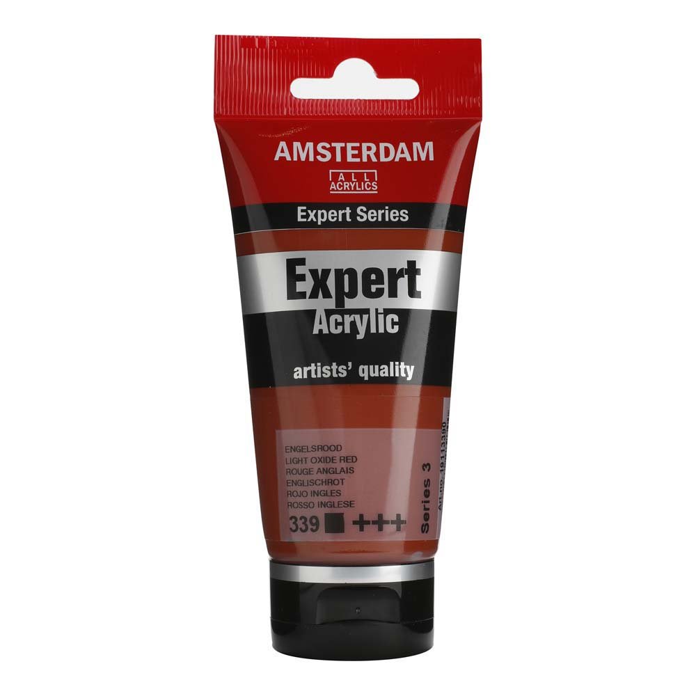 Amsterdam Acrylic Expert - 75 ml Lys Oxidrød - Akrylfarver, Kunstnerfarver