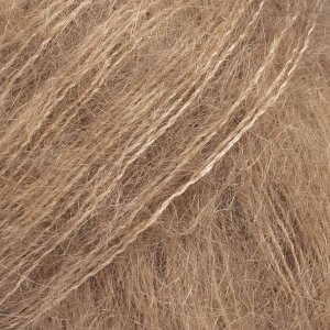 DROPS Kid-Silk Uni Colour garn 25g - Mandel (42)