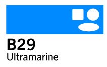Copic Marker - B29 - Ultramarine - Tuschpenne, Penne, Penne, kridt & tusch