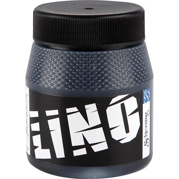 Linoleumsfärg - svart - 250 ml Linoleumsfärg - svart - 250 ml