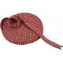 Tubstickad vv - B22 mm - julrd/gr - 10 m