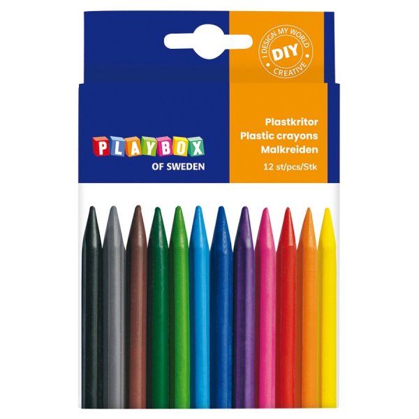 Plaststifter 12 stk