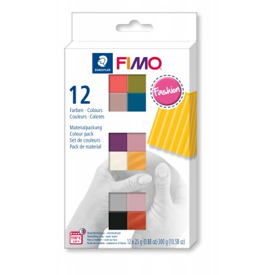 Modellera Fimo Soft Set 12x1/2 - Fashion