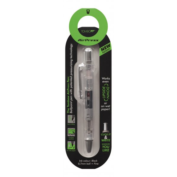 Tombow AirPress kuglepen gennemsigtig Tombow AirPress kuglepen gennemsigtig