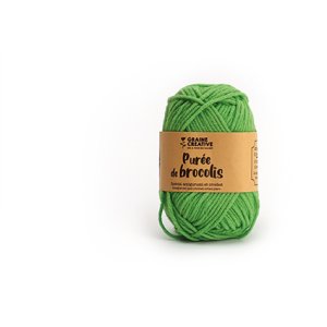 Amigurumi-garn i äppelgrönt, 27 g - ca 55 m Amigurumi-garn i äppelgrönt, 27 g - ca 55 m
