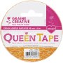 Queen Tape origamibåt 48 mm x 8 m Queen Tape origamibåt 48 mm x 8 m