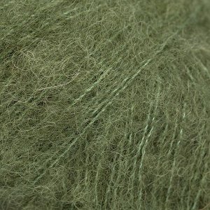 DROPS Brushed Alpaca Silk garn - 25g -  Mossgr�n