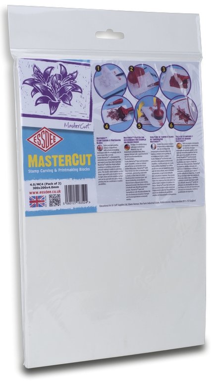 MasterCut Blocks 2-pack - 300x200x4.0mm - Linoleumtryck, Tryck & tryckfärg
