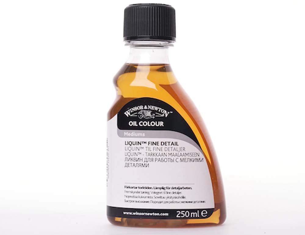 Liquin Fine Detail W&N - 250 ml - Medium til oliemaling, Malermedium, Fernis og kunstner medier til kunstmaling