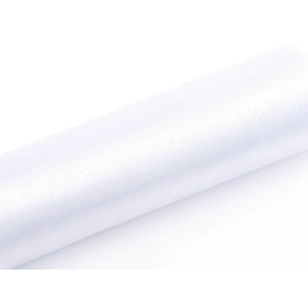 Organza 16 cm x 9 m - Hvit Organza 16 cm x 9 m - Hvit