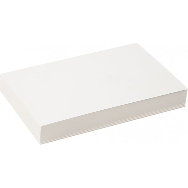 Akvarellpapper - vit - A5 - 200 g - 100 ark Akvarellpapper - vit - A5 - 200 g - 100 ark