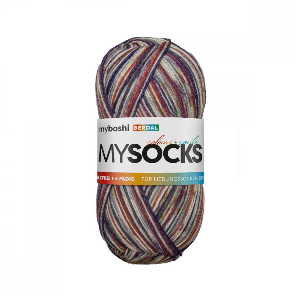 Myboshi Mysocks - 100 g - Berdal - Myboshi garn, Garn, Strikke, hækle, knytte og væve