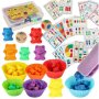 Räkneset med björnar Montessori 44 delar Räkneset med björnar Montessori 44 delar