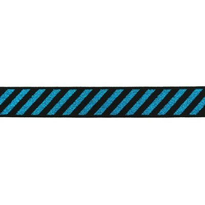Bnd - Lurex, elastisk, stripete
