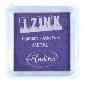 Stämpeldyna Pigment Metall 5,1x5,1x2,2 cm - Lila Stämpeldyna Pigment Metall 5,1x5,1x2,2 cm - Lila
