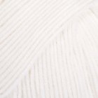 DROPS Baby Merino Uni Colour garn - 50g - Vit (01)