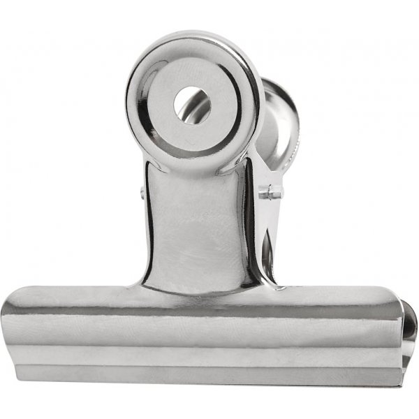 Metallklämma - silver - 6 st Metallklämma - silver - 6 st