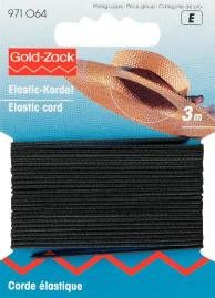 Elastisk snor 1,5 mm Sort 3 m - Elastisksnor, Snor, Tekstilbånd & snor