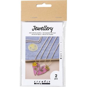 Mini DIY Kit Jewelry - Vennskapssmykke i krympeplast