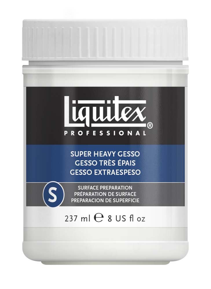 Super Heavy Gesso Liquitex 237 ml - Akrylmedier, Malermedium, Fernis og kunstner medier til kunstmaling