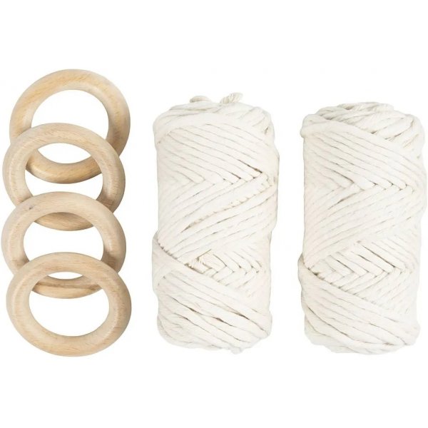 DIY Kit Makramé, Bordsdekorationer DIY Kit Makramé, Bordsdekorationer