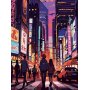 M�la efter nummer 30 x 40 cm - Tokyo