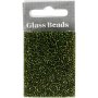 Rocaillepärlor 1,7 mm Gräsgrön 25 g Rocaillepärlor 1,7 mm Gräsgrön 25 g