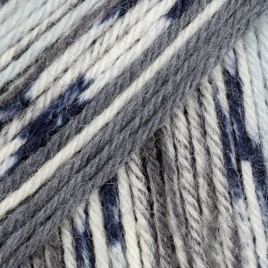 DROPS Fabel Print garn 50g - Vinter (913)