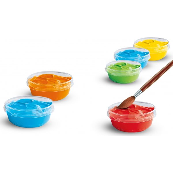 Mote tekstilfarge 6 x 45 ml Mote tekstilfarge 6 x 45 ml