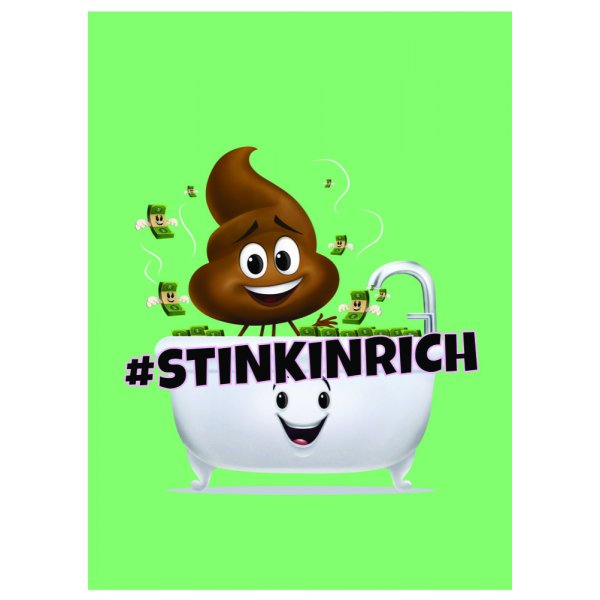 Kollegieblok A4 Tern - Poop Rmoji