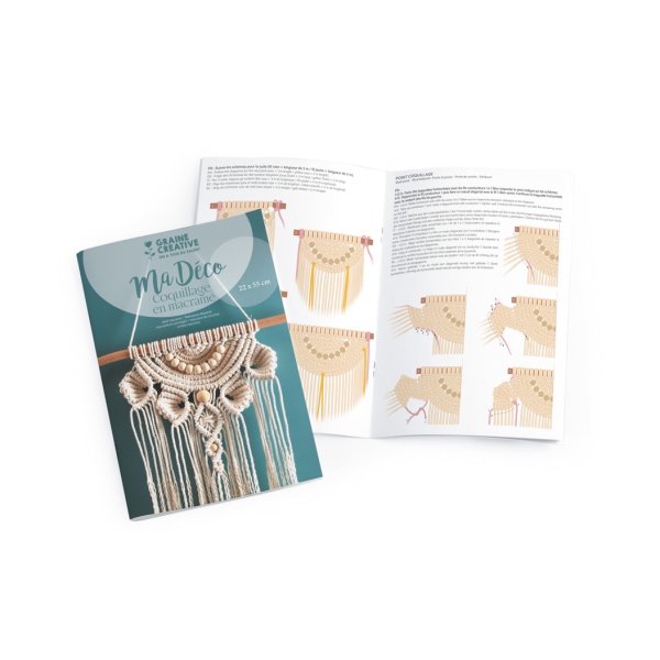 Macram�kit med sn�ckform