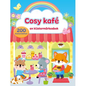 Koselig kafé - klistremerkebok med 200 klistremerker Koselig kafé - klistremerkebok med 200 klistremerker