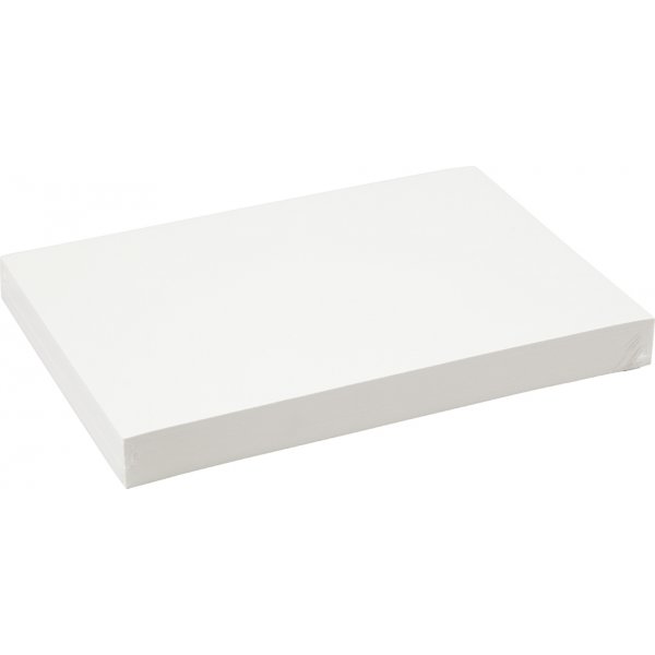 Akvarellpapper - vit - A4 - 200 g - 100 ark Akvarellpapper - vit - A4 - 200 g - 100 ark